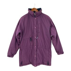 Patagonia Ski Jacket Waterproof Purple VTG Insulted Snow Hood Gorpcore Jacket M